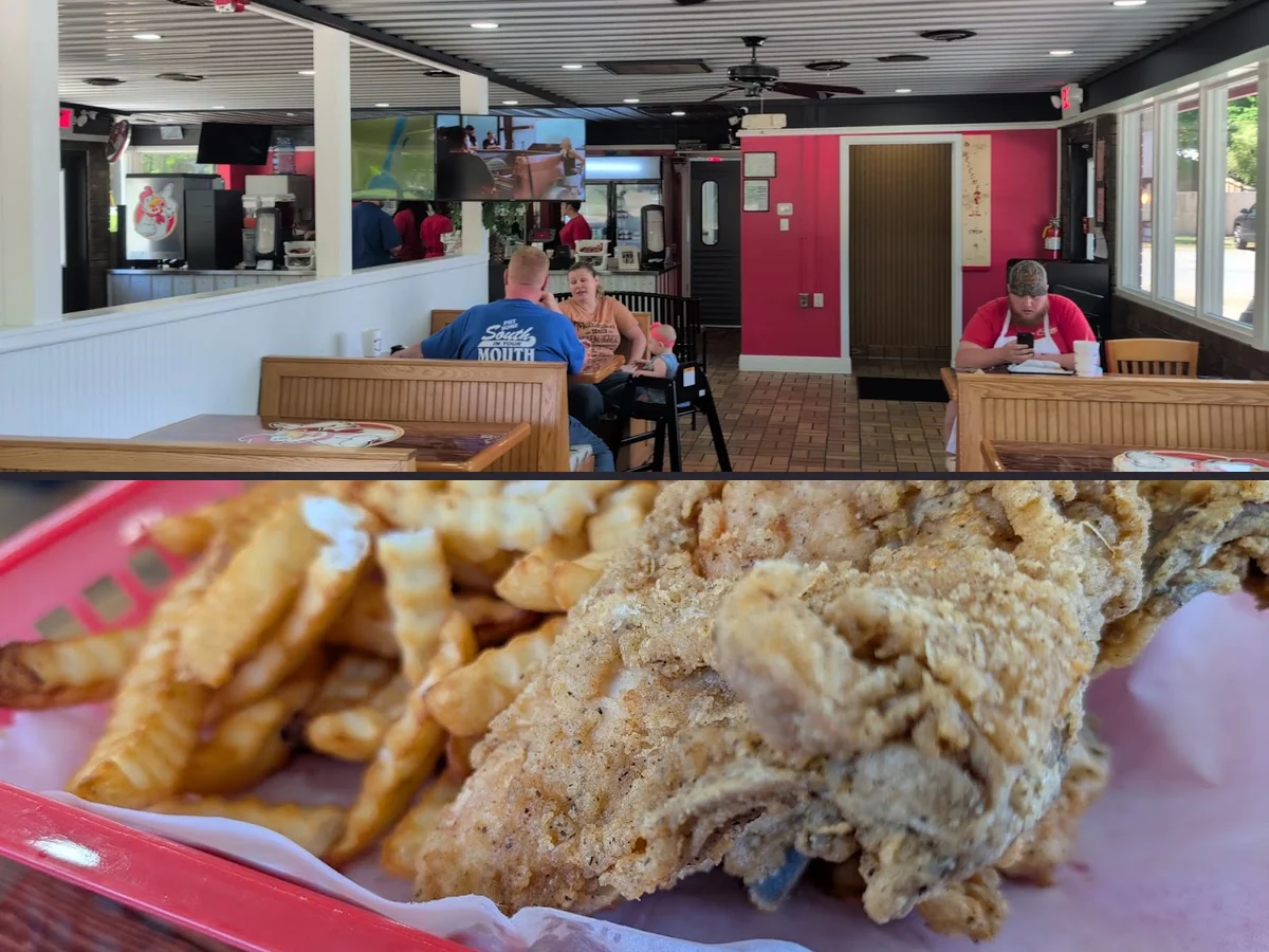 Chicken, fried fresh daily